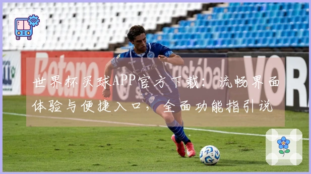 世界杯买球APP官方下载：流畅界面体验与便捷入口，全面功能指引说明