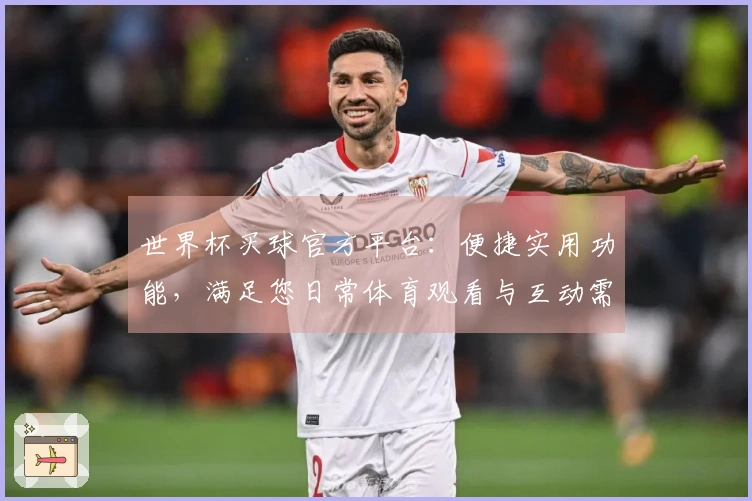 世界杯买球官方平台：便捷实用功能，满足您日常体育观看与互动需求